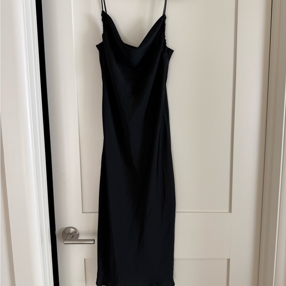 Zara Black slip Dress